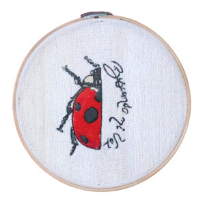 Bordado catarina hecho